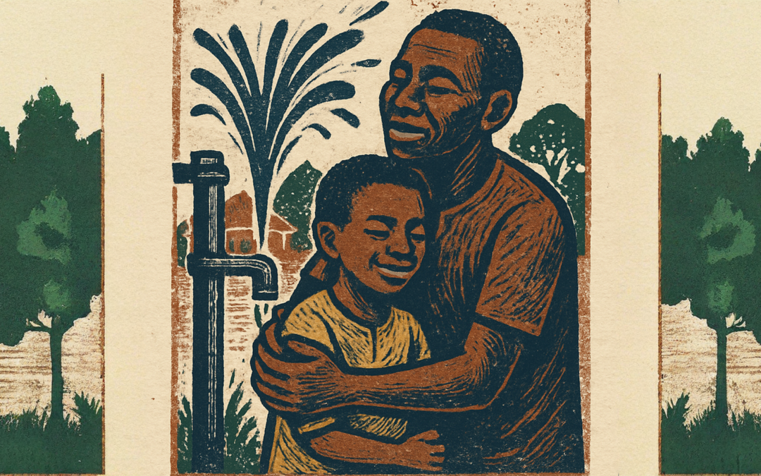 Clean Water Well Enables Man To Bring His Son Home