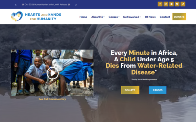 Hearts and Hands for Humanity Rebrands With New Logo and Launches New Website